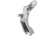 Airsoft Masterpiece Steel Grip Safety for Marui Hi-Capa GBB (Type 2 - S Style/ Matt Silver)