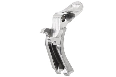 Airsoft Masterpiece Steel Grip Safety for Marui Hi-Capa GBB (Silver/ Type 3-Infinity Signature)
