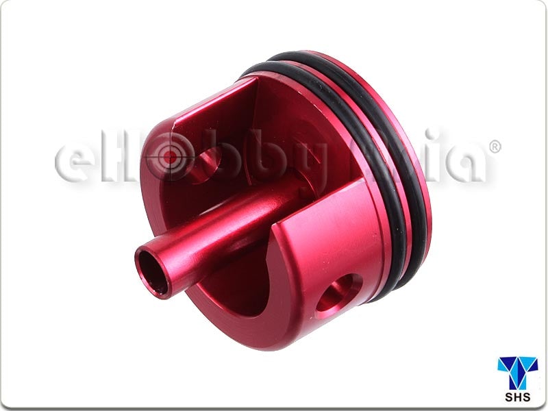SHS Aluminum Short Type Cylinder Head for Ver.2 M4 Gearbox (Red, Padded Bottom)