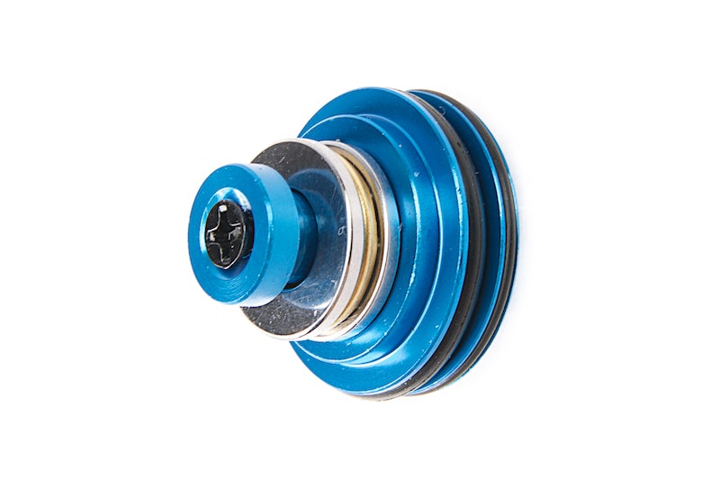 SHS Aluminum CNC AEG Piston Head (Blue)