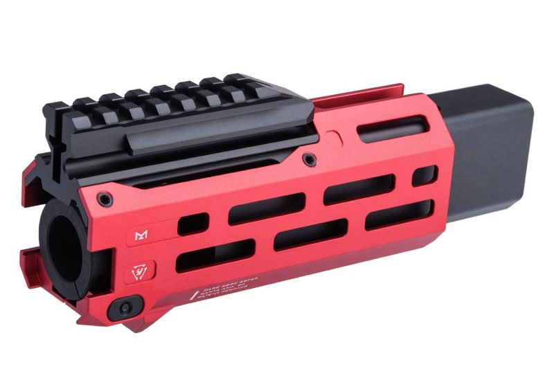 Strike Industries 6 inch Handguard for CZ Scorpion EVO (Red)