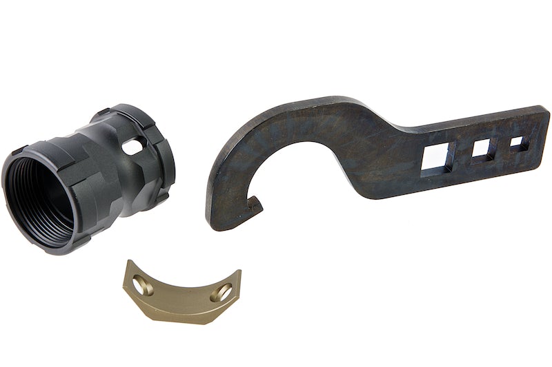 Strike Industries GRIDLOK 8.5 inch Main Body with Sights and (FDE) Titan Rail Attachment