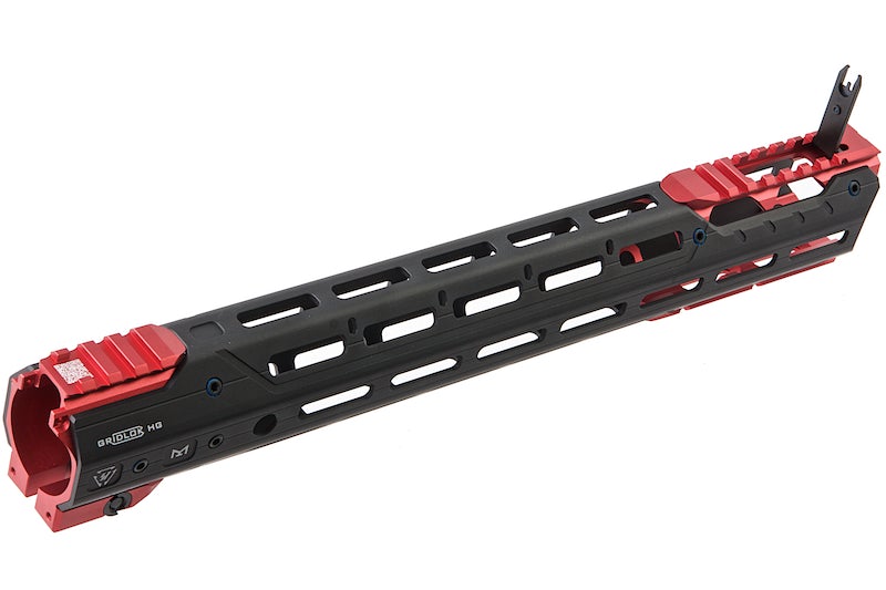 Strike Industries GRIDLOK 15 inch Main Body with Sights and (Red) Titan Rail Attachment
