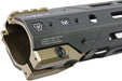 Strike Industries GRIDLOK 17 inch Main Body with Sights and (FDE) Titan Rail Attachment