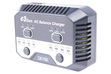 SKYRC E3 Duo Balance 100v-240v Battery Charger (EU Plug)