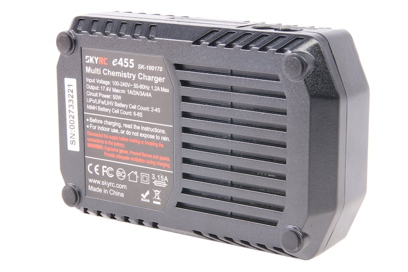 SKYRC E455 Balance 100v-240v Battery Charger (US Plug)