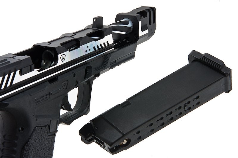 Strike Industries EMG ARK-17 GBB Pistol with Detachable Compensator (2-Tone BK/ SV)
