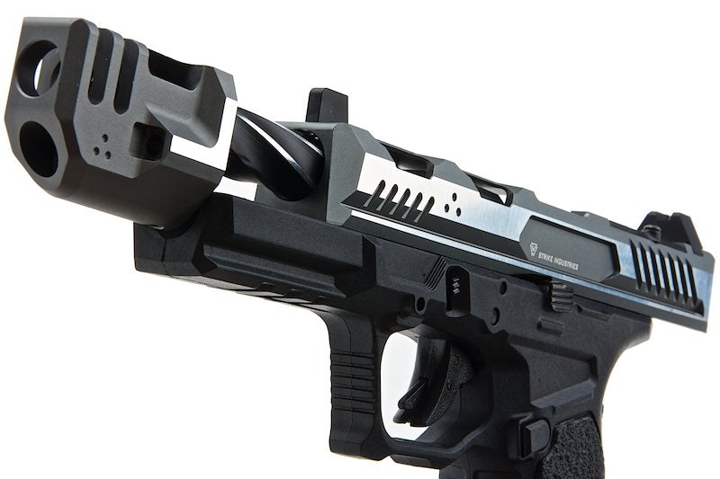 Strike Industries EMG ARK-17 GBB Pistol with Detachable Compensator (2-Tone SV / GY)