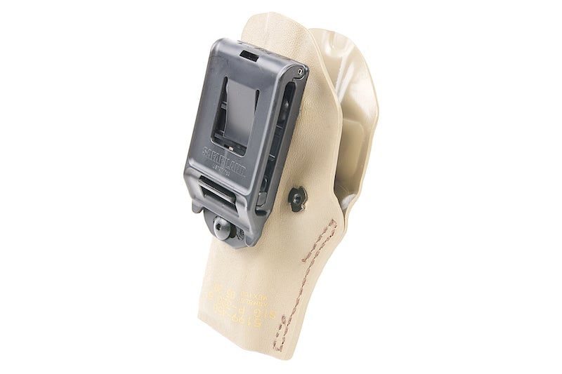 Safariland 5199 Open-Top Concealment Clip-On Holster for P320 M17 (Dark Earth/ Right Hand)