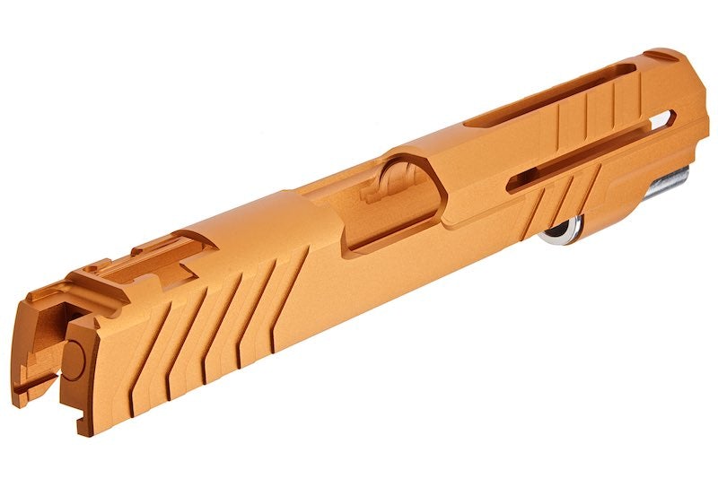 Airsoft Masterpiece Custom 'Alpha' Standard Slide for Marui Hi-Capa / 1911 GBB (Orange)