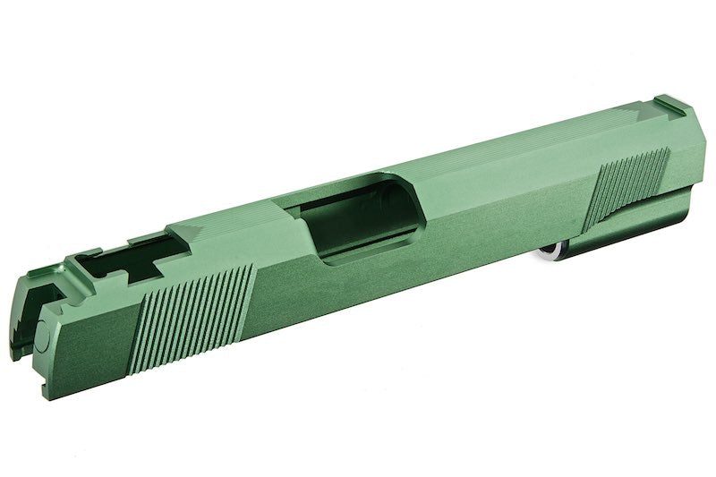 Airsoft Masterpiece Infinity Vintage Standard Slide for Marui Hi-Capa / 1911 GBB (Green)