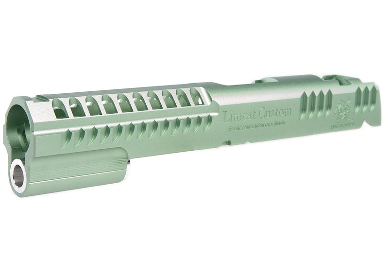 Airsoft Masterpiece Limcat Custom Standard Slide for Marui Hi-Capa / 1911 (Green)