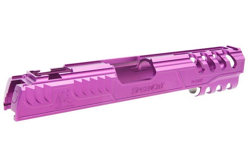 Airsoft Masterpiece Limcat 'SpeedCat' Standard Slide for Marui Hi-Capa/ 1911 GBB (Purple/ New Pattern)