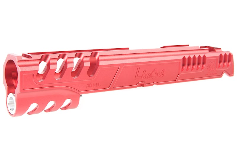 Airsoft Masterpiece Limcat 'SpeedCat' Standard Slide for Marui Hi-Capa/ 1911 GBB (Red/ New Pattern)