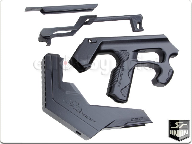 SRU Prototype Bullpup Kit for WE SCAR-L GBB Rifle (Black)