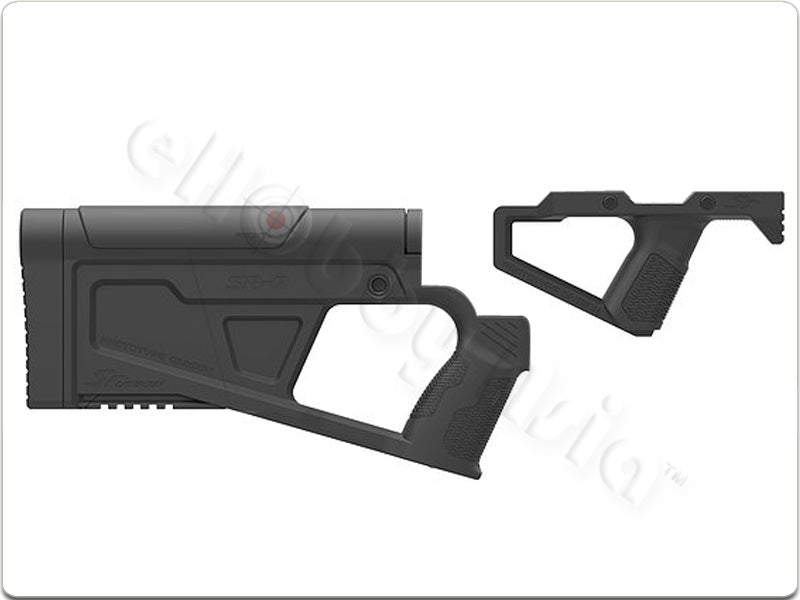 SRU SRQ Advanced Stock Grip Kit for M4 AEG (Black)