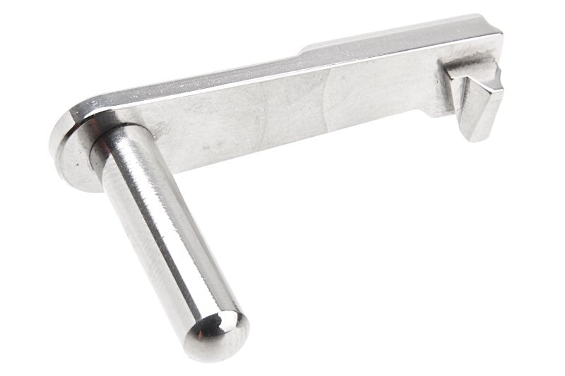 Airsoft Masterpiece CNC Steel Slide Stop for Marui Hi-Capa GBB (Silver/ Type 1)