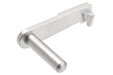 Airsoft Masterpiece CNC Steel Slide Stop for Marui Hi-Capa GBB (Matt Silver/ Type 1)