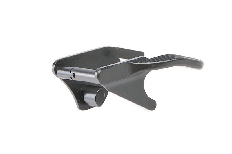 Airsoft Masterpiece CNC Steel Thumb Safeties for Marui Hi-Capa GBB (Matt Black/ S Style/ Type 2)
