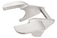 Airsoft Masterpiece Steel Thumb Safeties for Marui 1911 GBB (Matt Silver/ Type 4 Design)