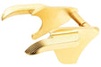 Airsoft Masterpiece Steel Thumb Safeties for Marui 1911 GBB (Gold/ Type 5 Design)
