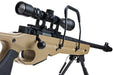 Snow Wolf SV-98 Bolt Action Sniper with Bipod & Scope (Tan/ SW025A)