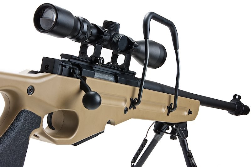 Snow Wolf SV-98 Bolt Action Sniper with Bipod & Scope (Tan/ SW025A)