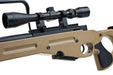 Snow Wolf SV-98 Bolt Action Sniper with Bipod & Scope (Tan/ SW025A)