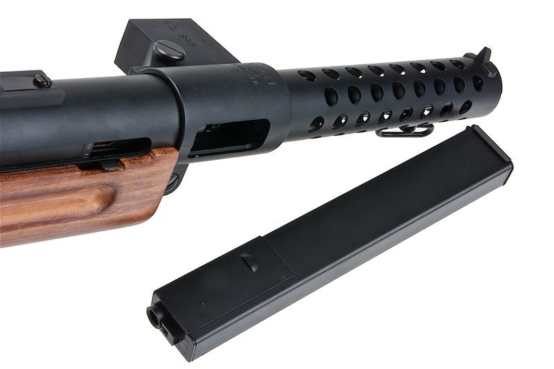 Snow Wolf Metal Bergmann MP-18 AEG SMG (Real Wood/ SW-021)