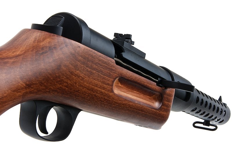 Snow Wolf Metal Bergmann MP-18 AEG SMG (Real Wood/ SW-021)
