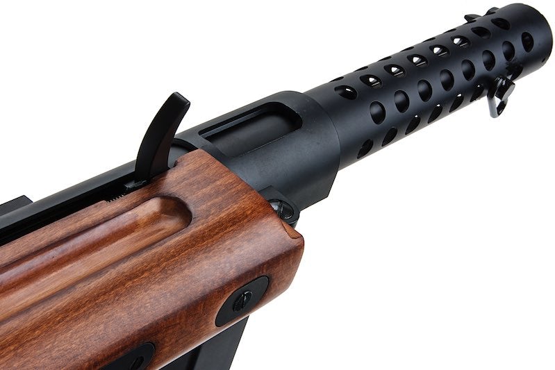 Snow Wolf Metal Bergmann MP-18 AEG SMG (Real Wood/ SW-021)