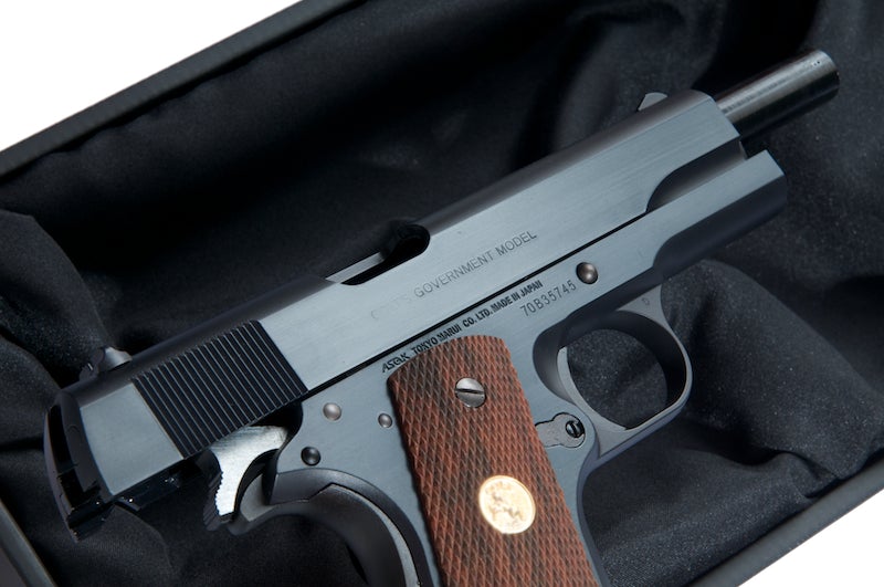 Tokyo Marui Colt Government Mark IV Series 70 Nickel Finish