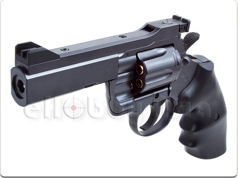 Tokyo Marui Licensed Colt Python PPC Custom Spring Powered Airsoft Revolver  (Model: 6 inch / Black), Airsoft Guns, Air Spring Pistols -   Airsoft Superstore