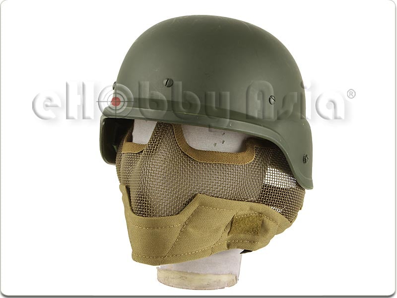 TMC V2 Strike Metal Mesh 3D Cutting Mask ( Khaki )