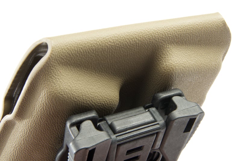 TMC W&T Kydex Double Magazine Pouch for G17 GBB (Khaki)