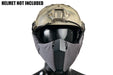 TMC MANDIBLE For OC Highcut Helmet (Wolf Grey)