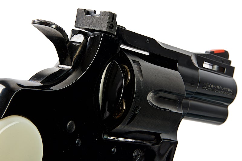 Tanaka Python Snake Eyes 2.5" R-Model Gas Revolver (Steel Finish)
