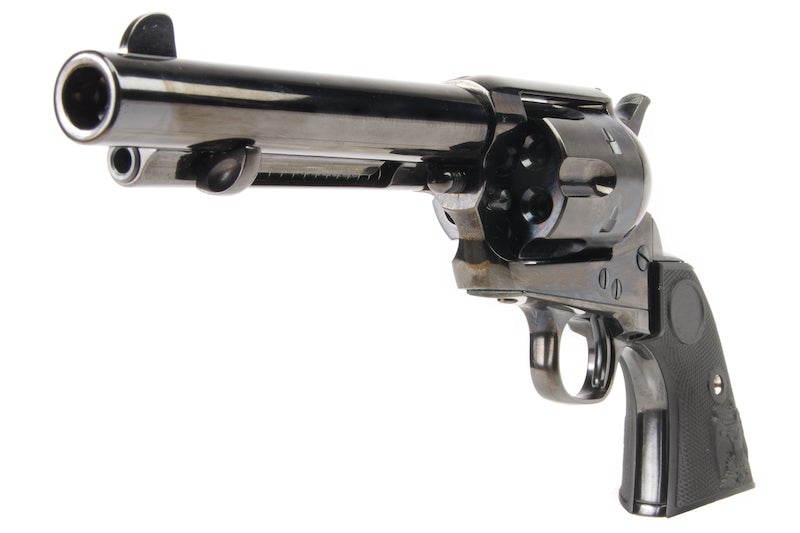 Tanaka Colt S.A.A.45 5.5 Inch Artillery 2nd Gen Steel Finish Gas Revolver