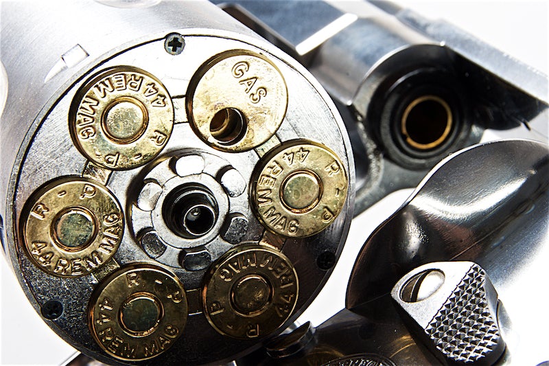 Tanaka S&W M629 PC 6" Target Hunter Gas Revolver (Stainless Version 3/ Silver)