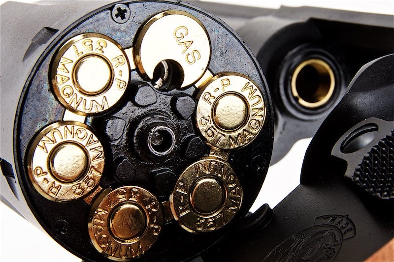 Tanaka S&W M19 4" Heavy Weight Combat Magnum Gas Revolver (Version 3)