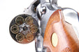 Tanaka Colt Python .357 Magnum R-Model 4" Stainless Gas Revolver (Silver)