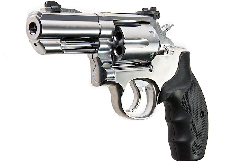 Tanaka S&W M66 Performance Center PC 3" Gas Revolver (Silver/ F-Comp Version 3)