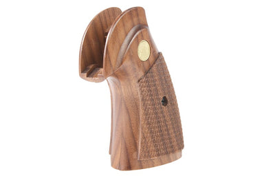 Tanaka Python Walnut Oversize Grip for R-Model 4 Inch 'Ryo Saeba' Gas Revolver