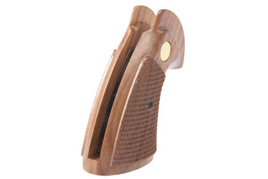 Tanaka Python Walnut Oversize Grip for R-Model 4 Inch 'Ryo Saeba' Gas Revolver