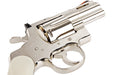 Tanaka Colt Python .357 Magnum “Snake Eyes” 2.5" R-model Model Gun (Nickel Finish)