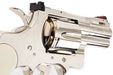Tanaka Colt Python .357 Magnum “Snake Eyes” 2.5" R-model Model Gun (Nickel Finish)