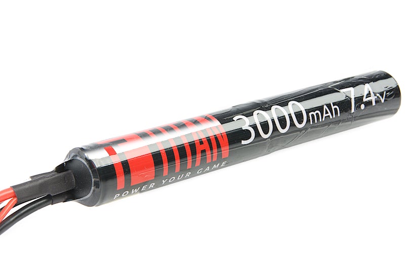 Titan Power 7.4v 3000mah Stick Tamiya Lithium Ion Battery (V8)