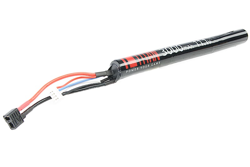 Titan 3000mAh 11.1V Stick Lipo Battery With T-Plug (Deans) – Airsoft Stick Battery (Model 1144)