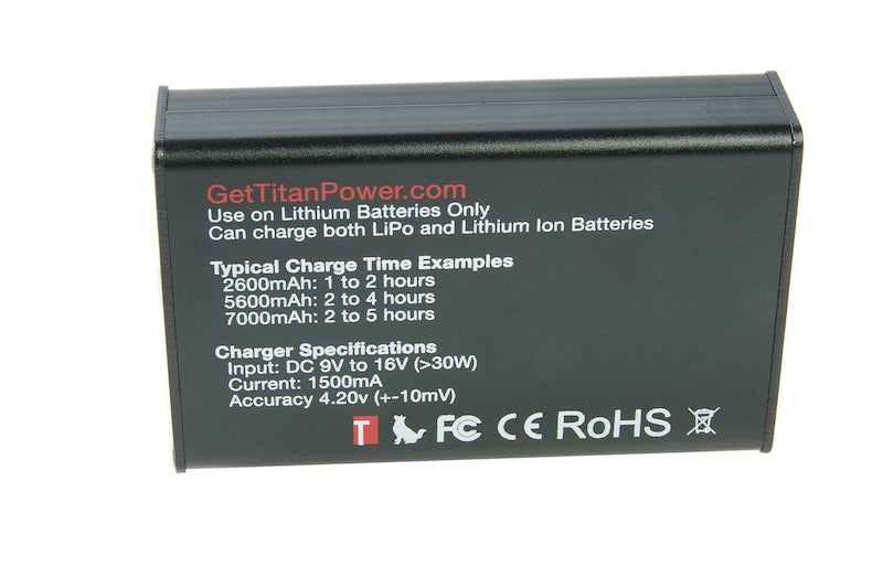 Titan Power Digital Charger for Li-Po/Li-Ion (110v-240v/ UK Plug)