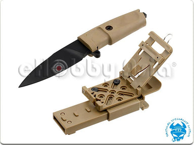 TSC Mad Warrior Shrapnel Desert Warfare Dummy Knife (Dark Earth)